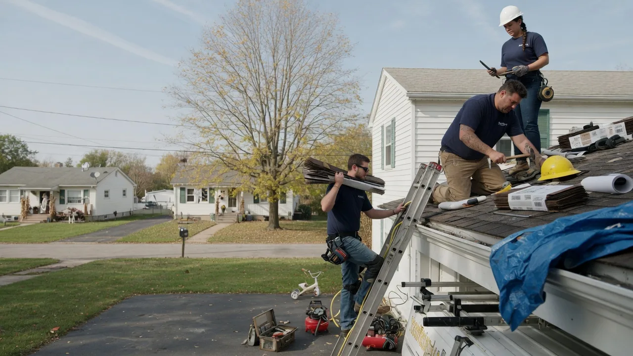 Local Roofing Contractors in Springfield, IL near me